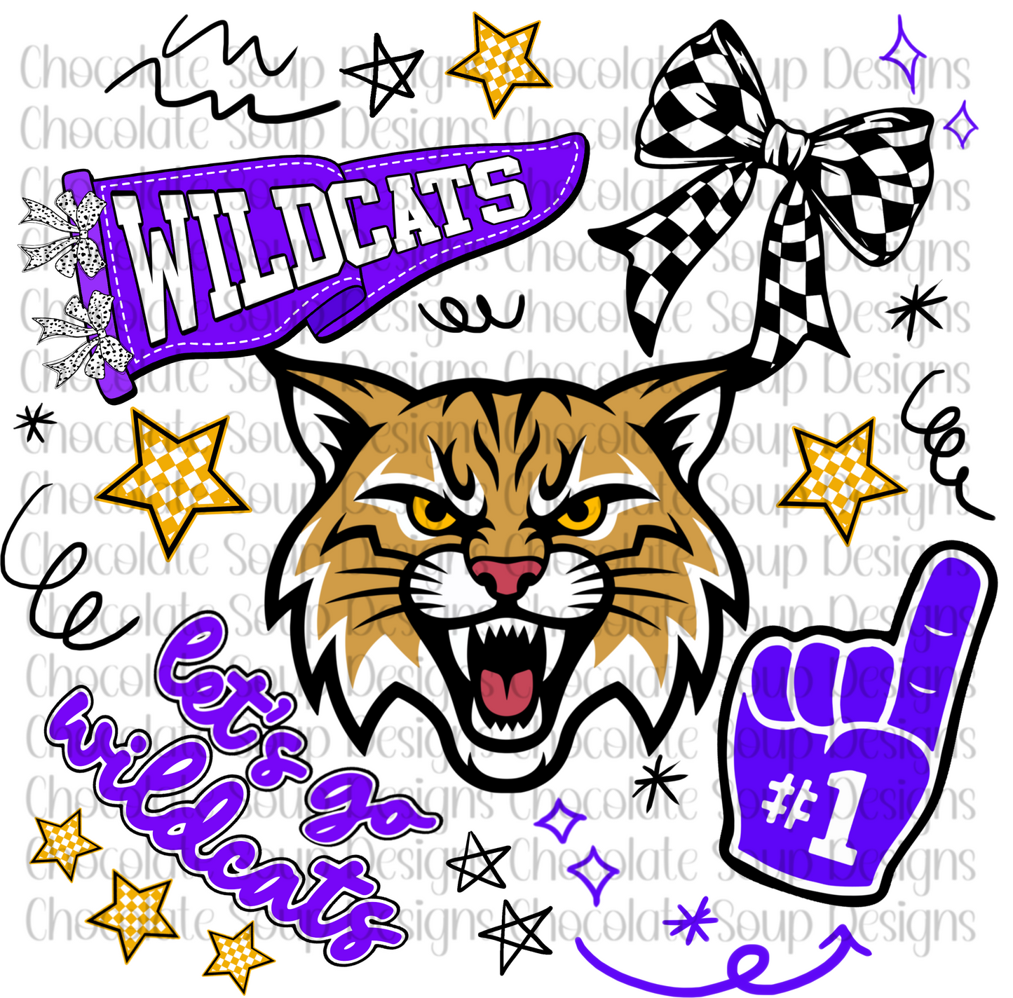Lets Go Wildcats/Bearcats