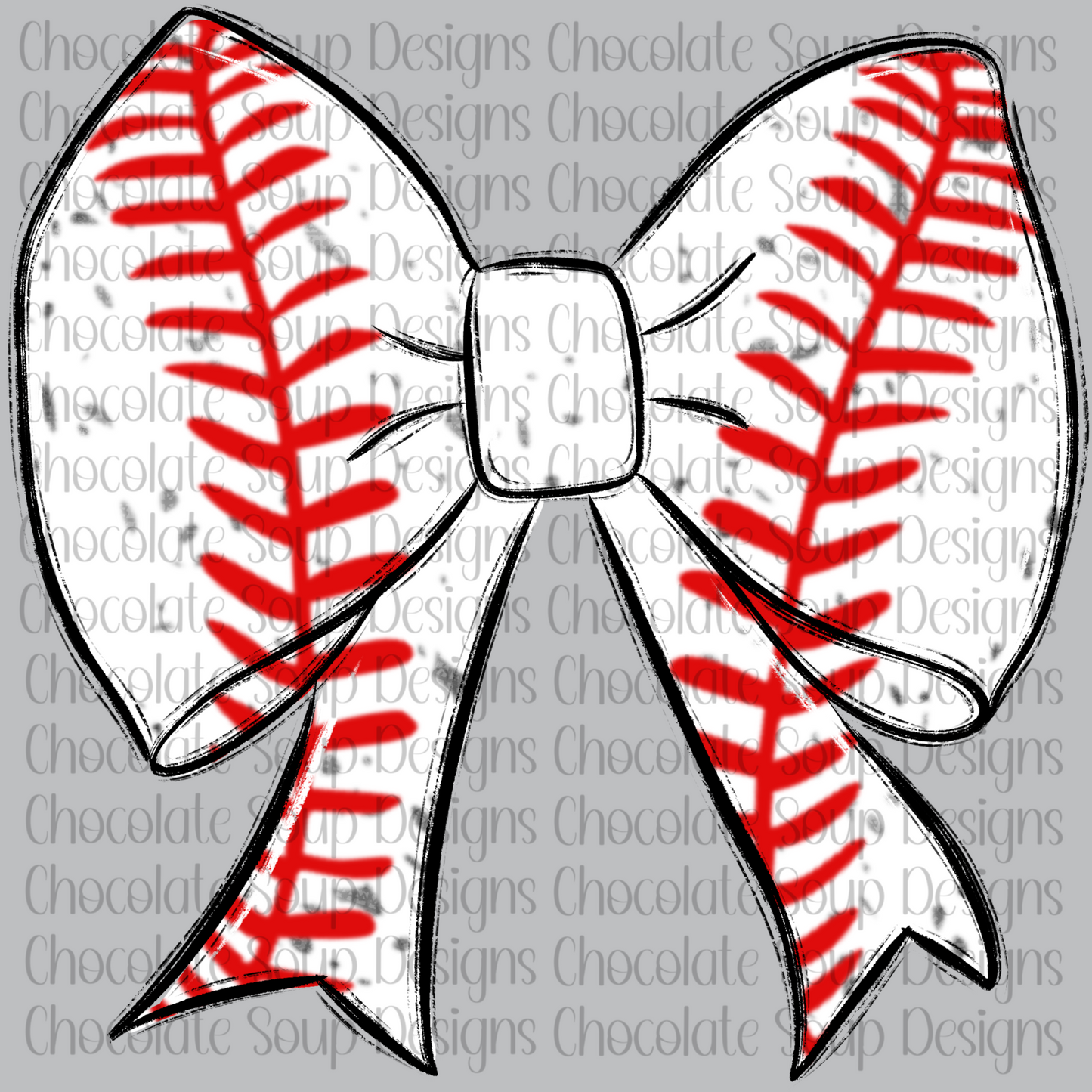 Coquette Baseball Bow