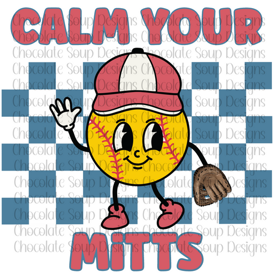 Calm Your Mitts Softball