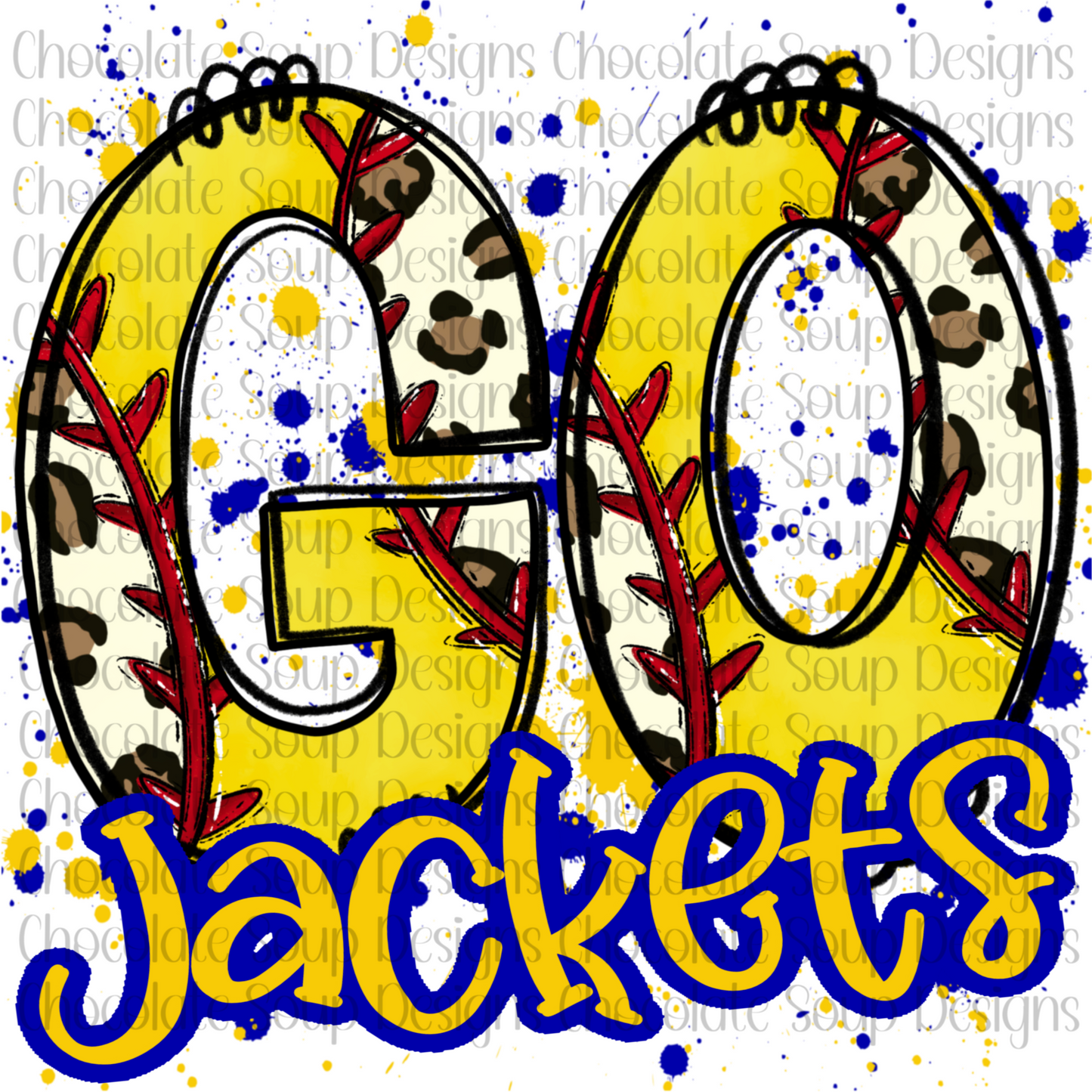 GO Jackets Softball Blue/Gold