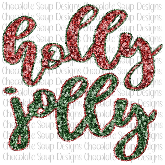 Holly Jolly Sequins