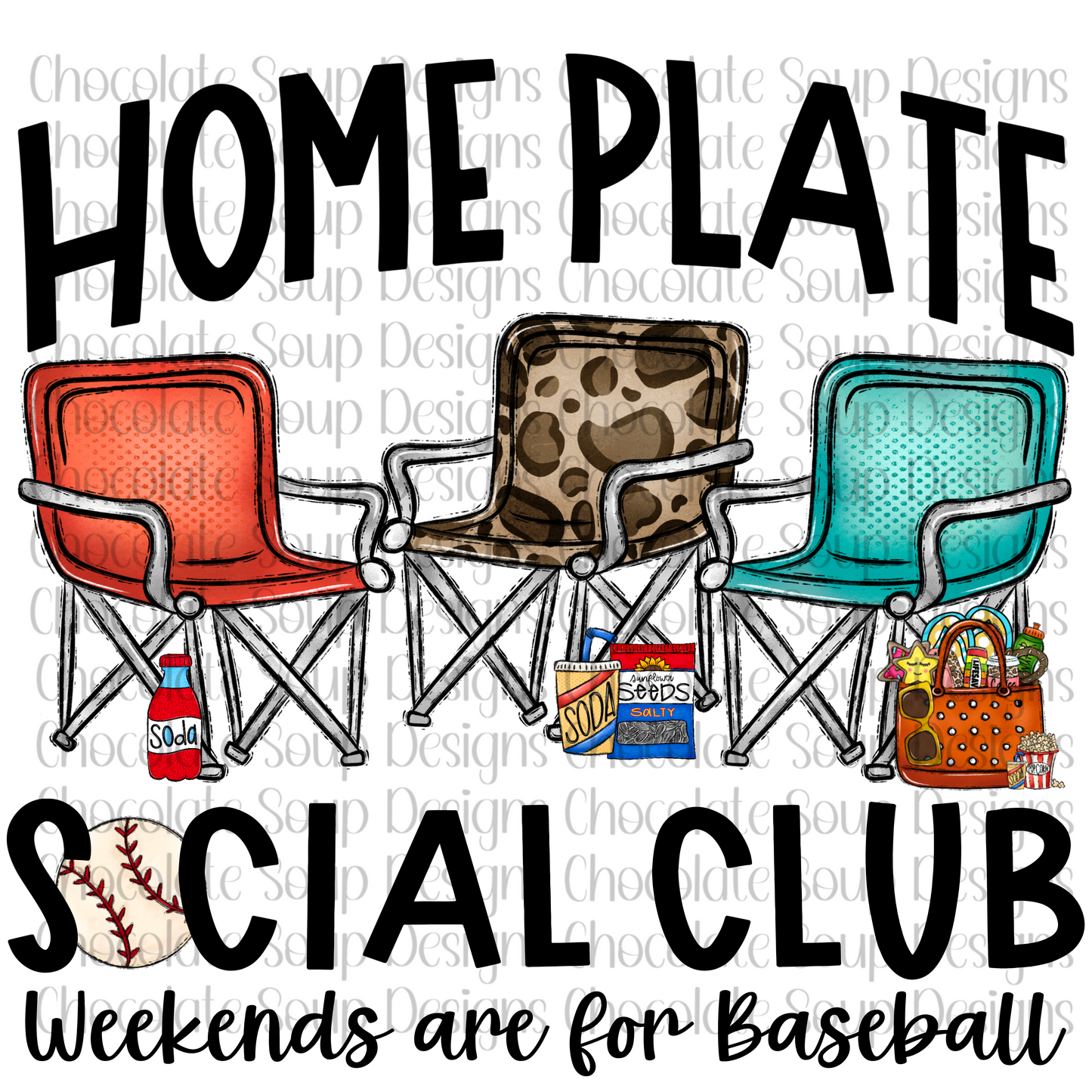 Baseball Home Plate Social Club