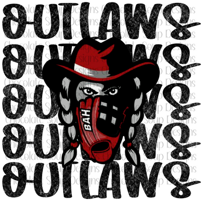 Outlaws-Black and White