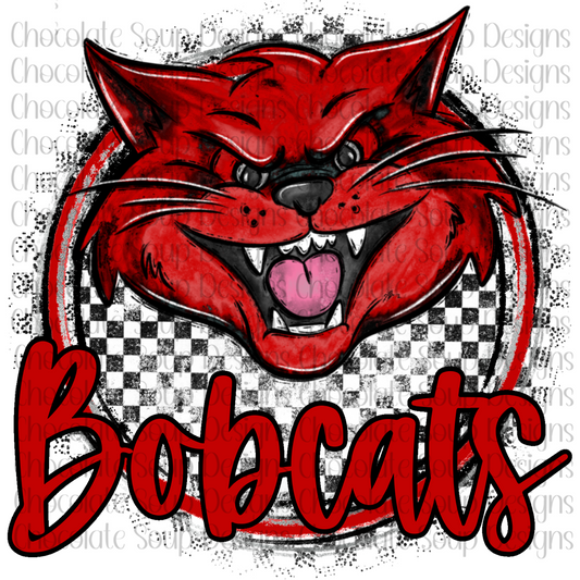 Bobcats Red Black