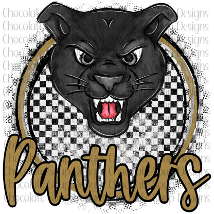 Panthers-Black Vegas Gold