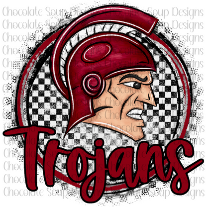 Trojans-Maroon