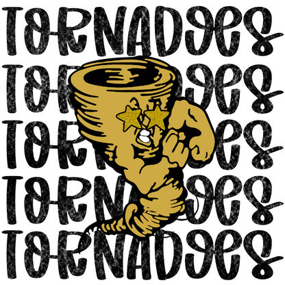 Preppy Tornadoes Antique Gold