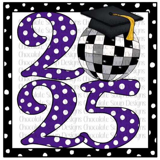 Graduation 2025 Purple