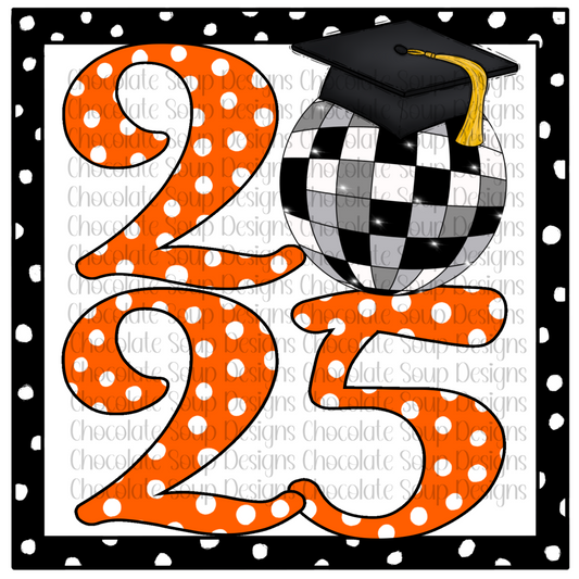 Graduation 2025 Orange