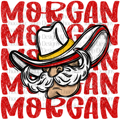 Morgan Rebels Preppy Mascot