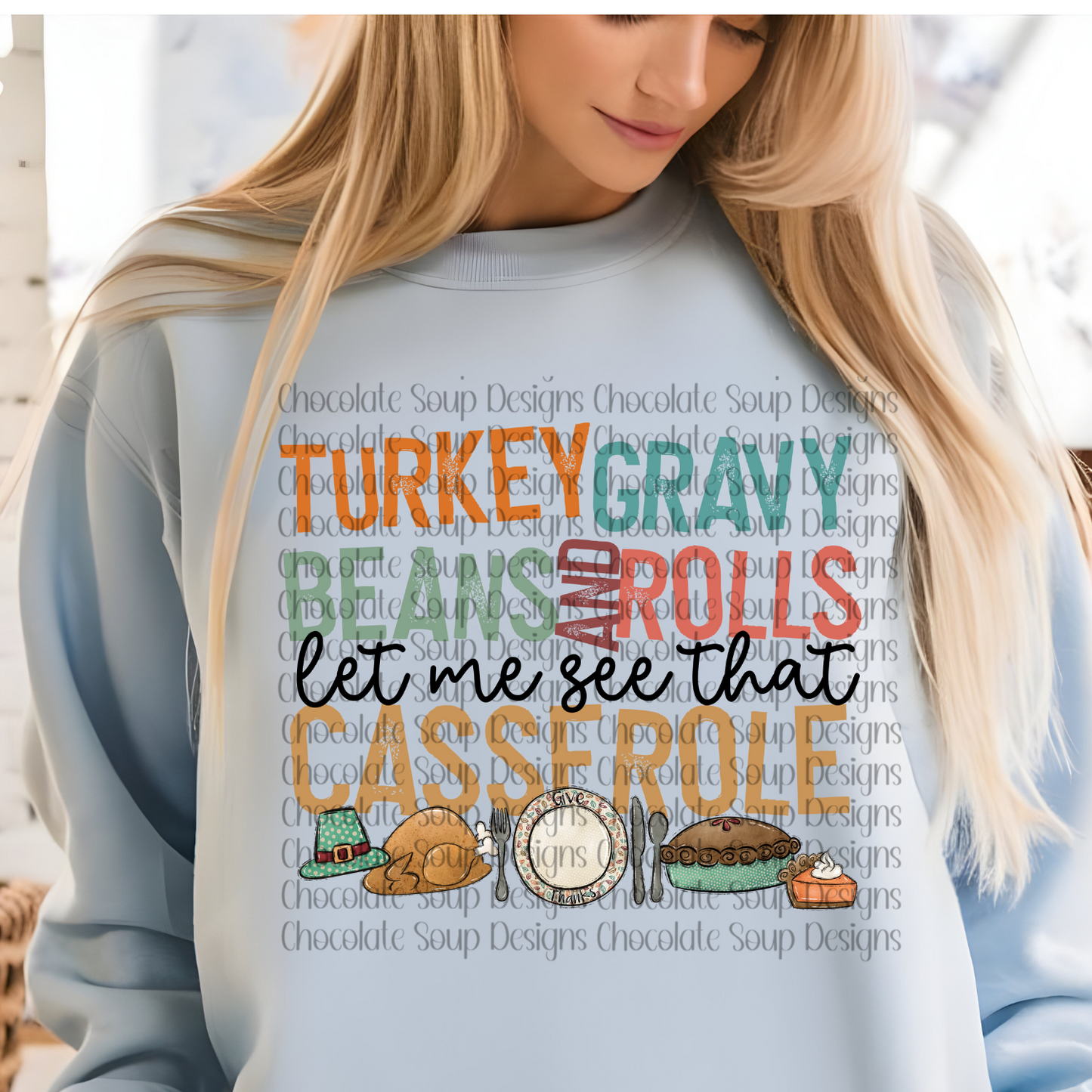 Turkey Gravy Beans & Rolls Let me See That Casserole Thanksgiving