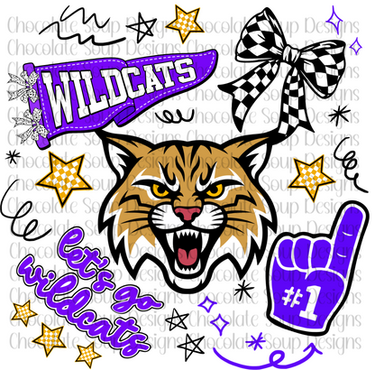Lets Go Wildcats/Bearcats