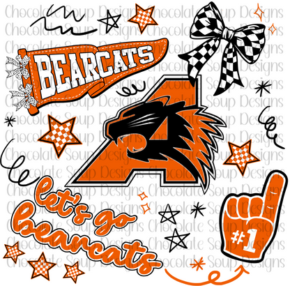Lets Go Wildcats/Bearcats