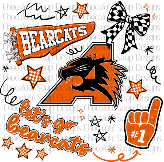 Lets Go Wildcats/Bearcats