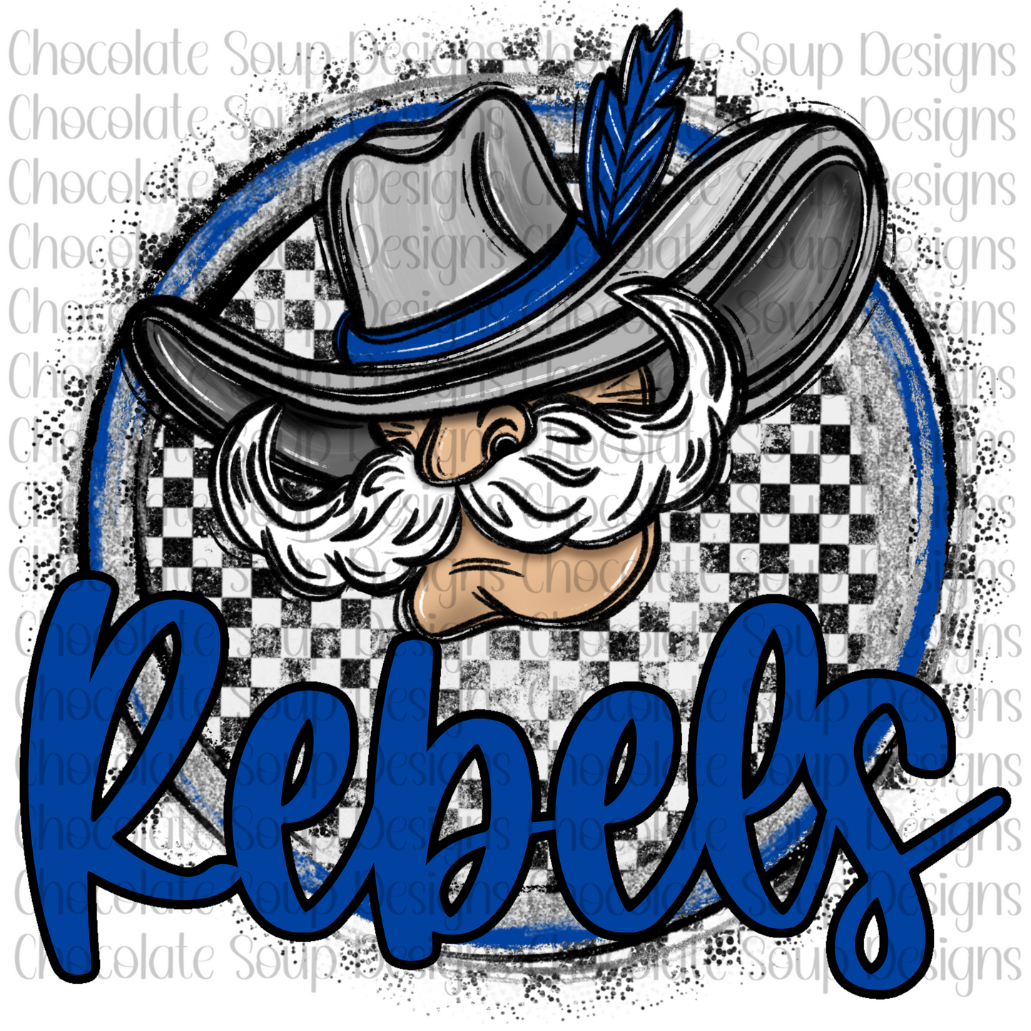 Rebels-Blue Silver