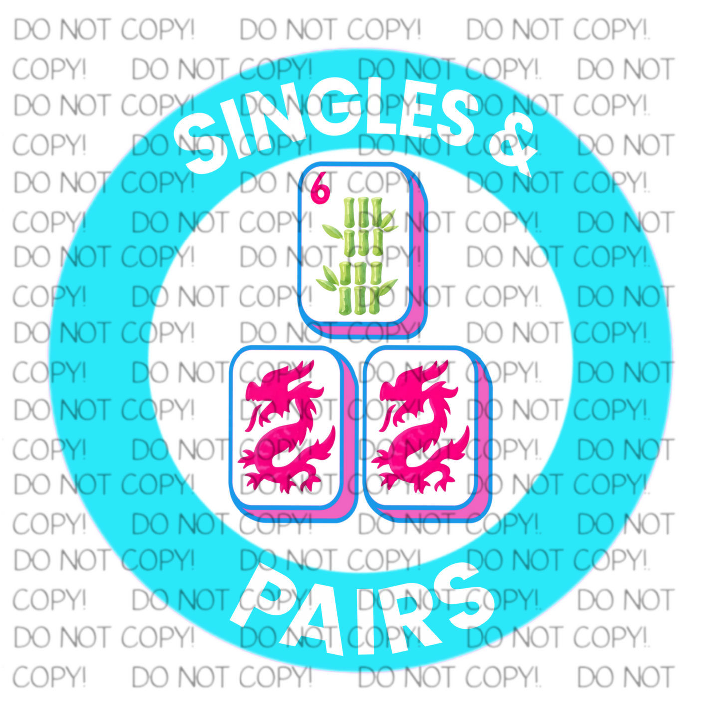 Singles & Pairs Mahjong Sticker