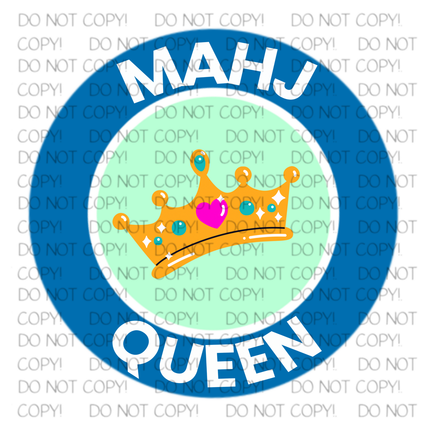 Mahjong Queen Sticker