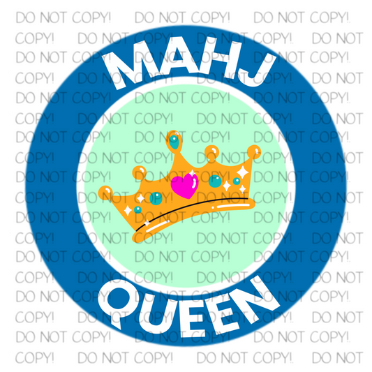 Mahjong Queen Sticker