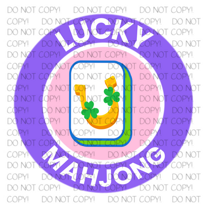 Lucky Mahjong Sticker