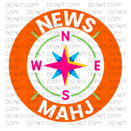 NEWS Mahjong Sticker
