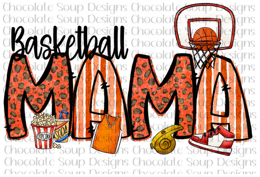 Basketball Mama-Orange