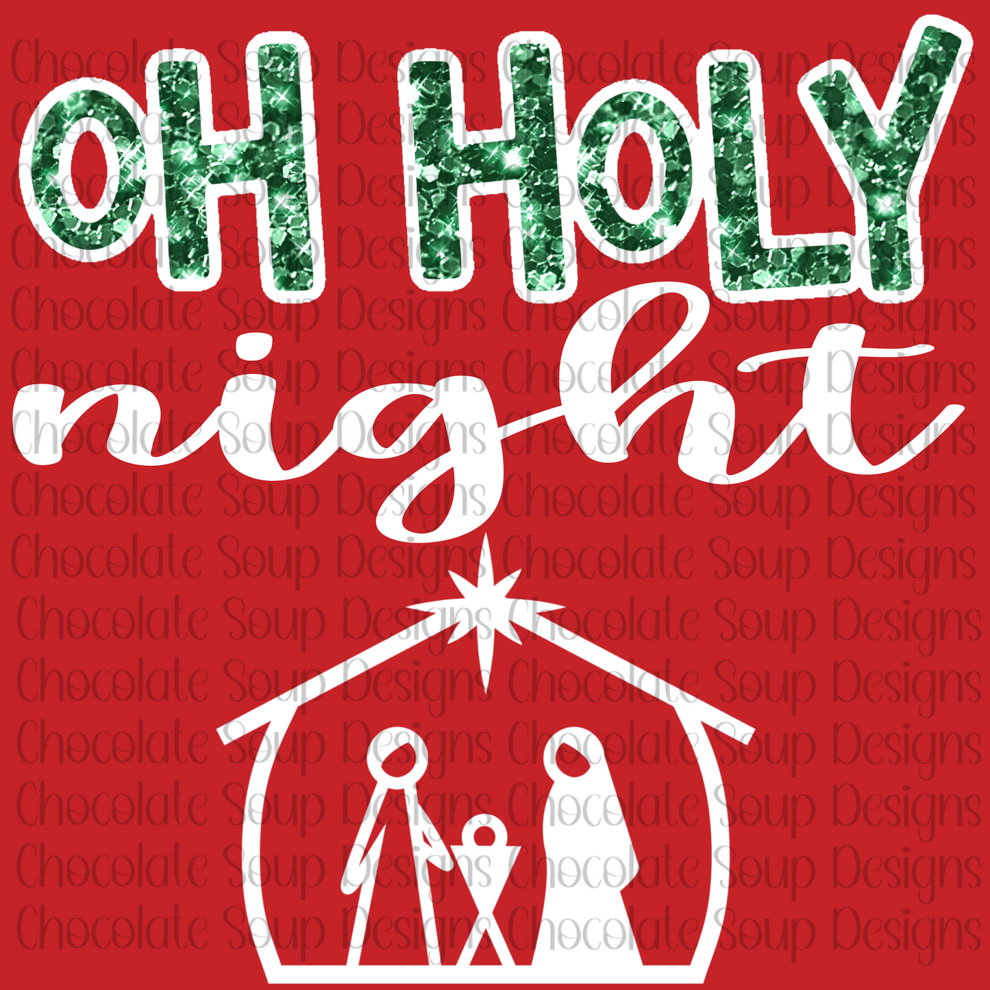 Oh Holy Night Sequins