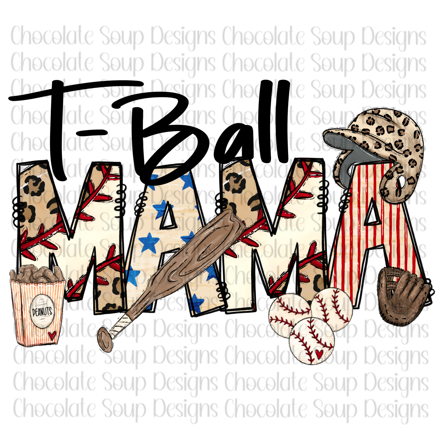 TBall Mama-Leopard