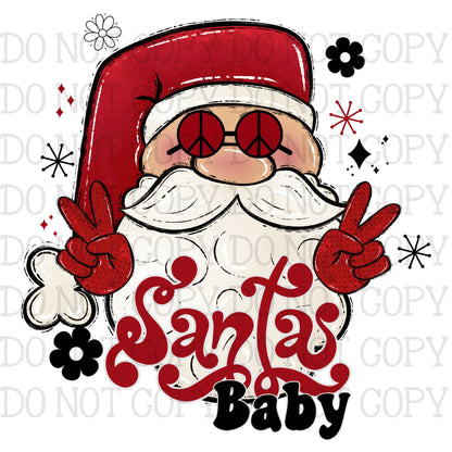 Groovy Retro Santa