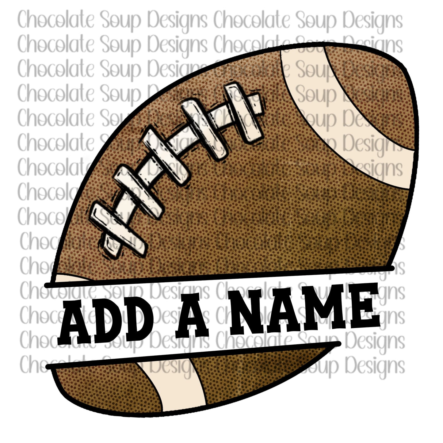 Football Team Name Cut Out