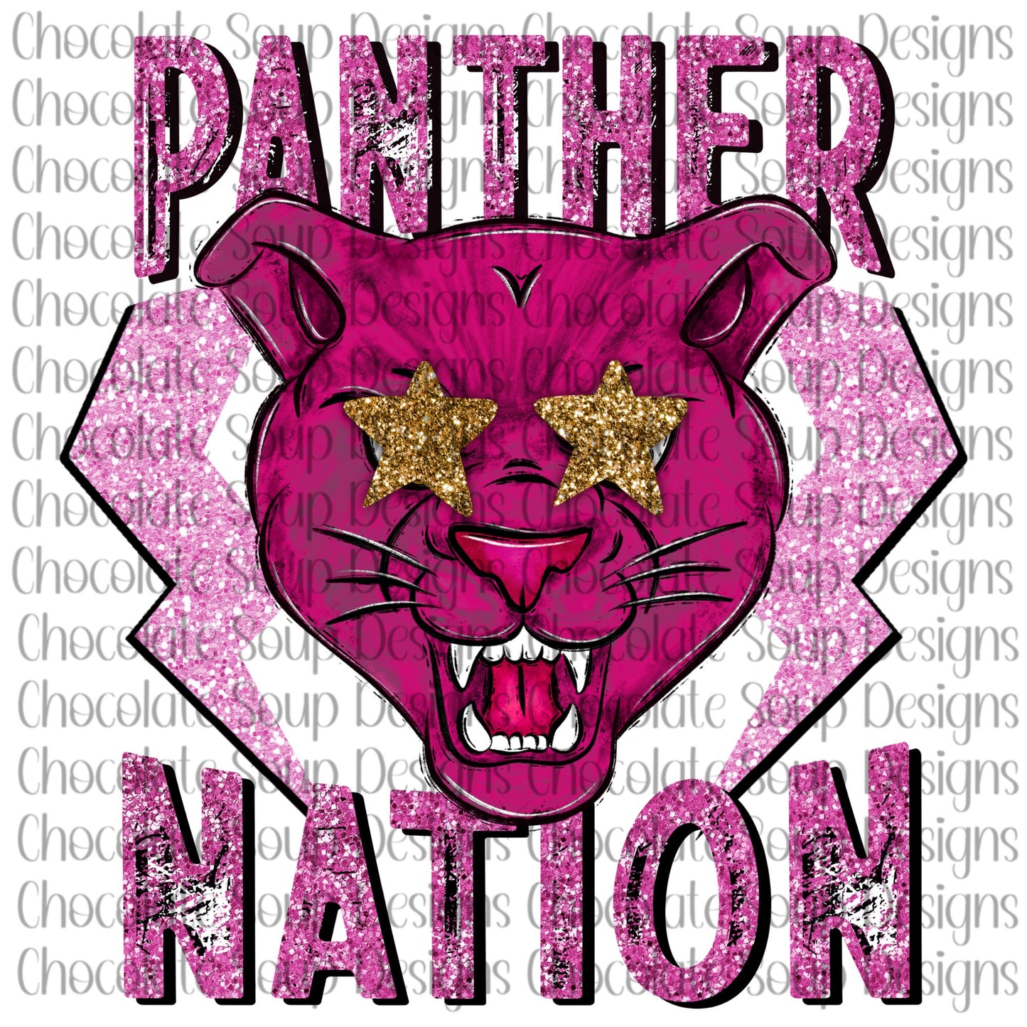 Panther Nation-Pink