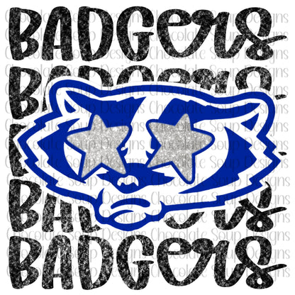 Badgers Preppy Mascot