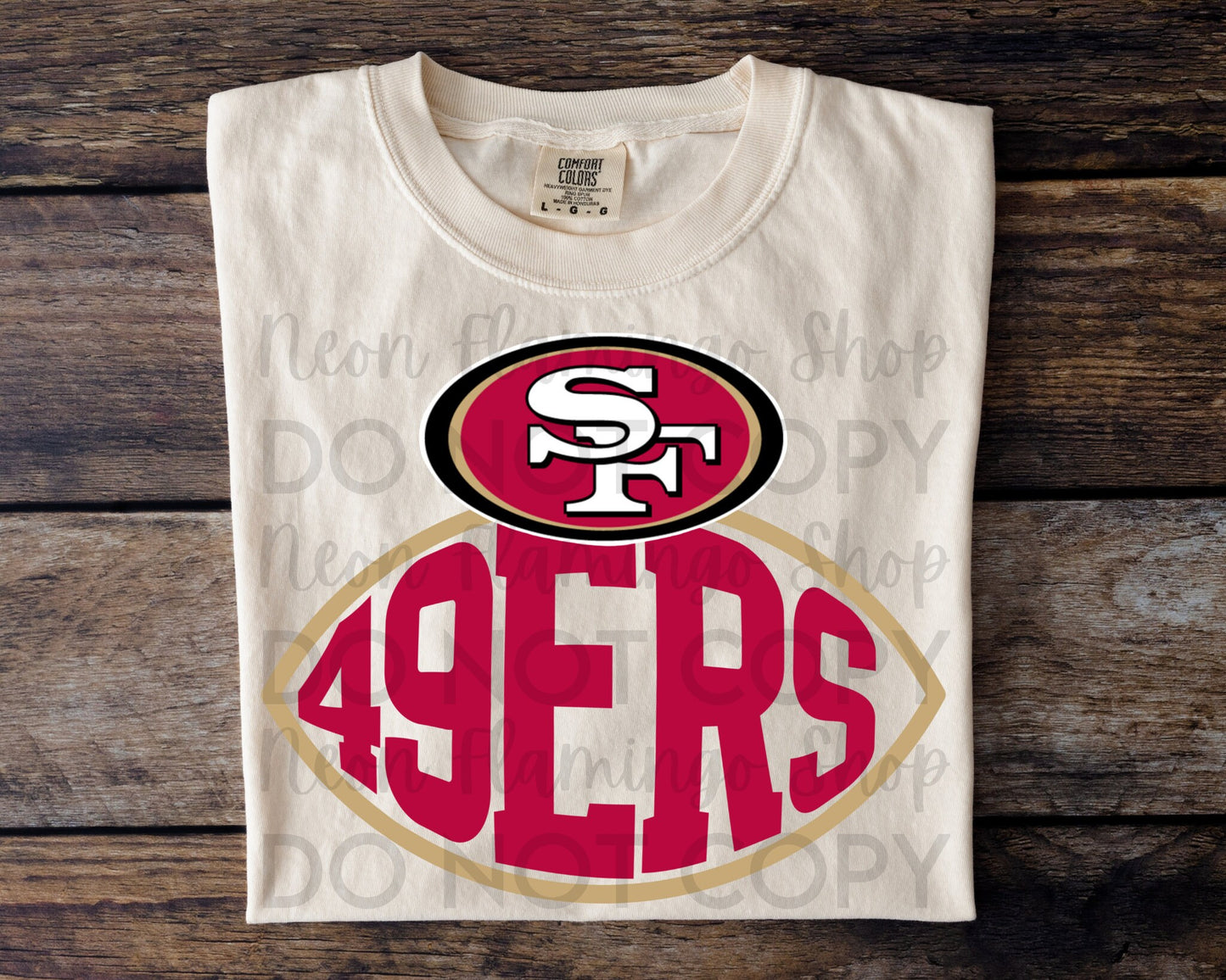 San Francisco Fourty-Niners Football PNG 49ers PNG