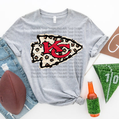 Chiefs Football Arrowhead Leopard